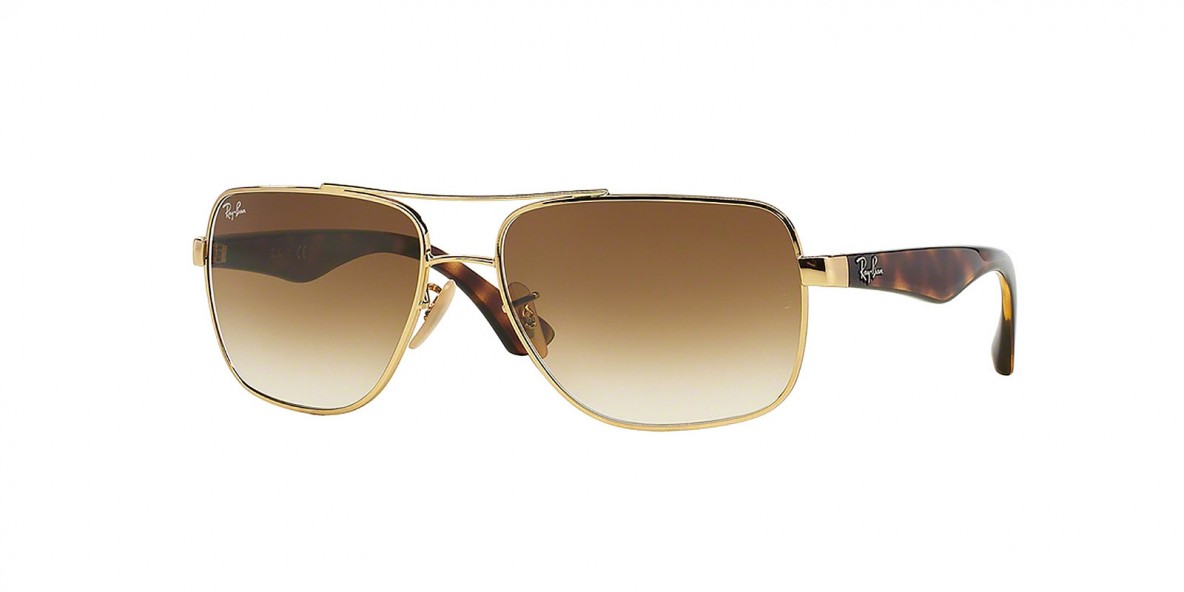 RayBan 3483S 000151 60 عینک آفتابی مستظیلی برند ریبن