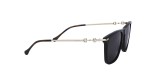 Gucci GG0915S 001 عینک آفتابی گوچی 0915 مربعی 55 میلی متری عدسی دودی و فریم پلی آمید تزریقی مشکی| عینک نور