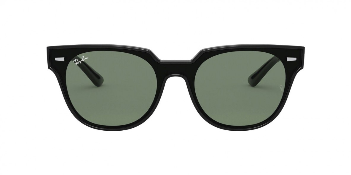 Ray Ban RB4368N 601/71 39 عینک آفتابی ریبن 4368 مربعی 39 میلی متری عدسی سبز و فریم نایلونی مشکی| عینک نور