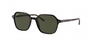 Ray Ban RB2194 902/31 53 عینک آفتابی ریبن 2194 مربعی 53 میلی متری عدسی سبز و فریم نایلونی هاوانا| عینک نور