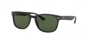 Ray-Ban RB2184 901/31 57 عینک آفتابی ریبن 2184 مربعی 57 میلی متری عدسی سبز و فریم نایلونی مشکی| عینک نور