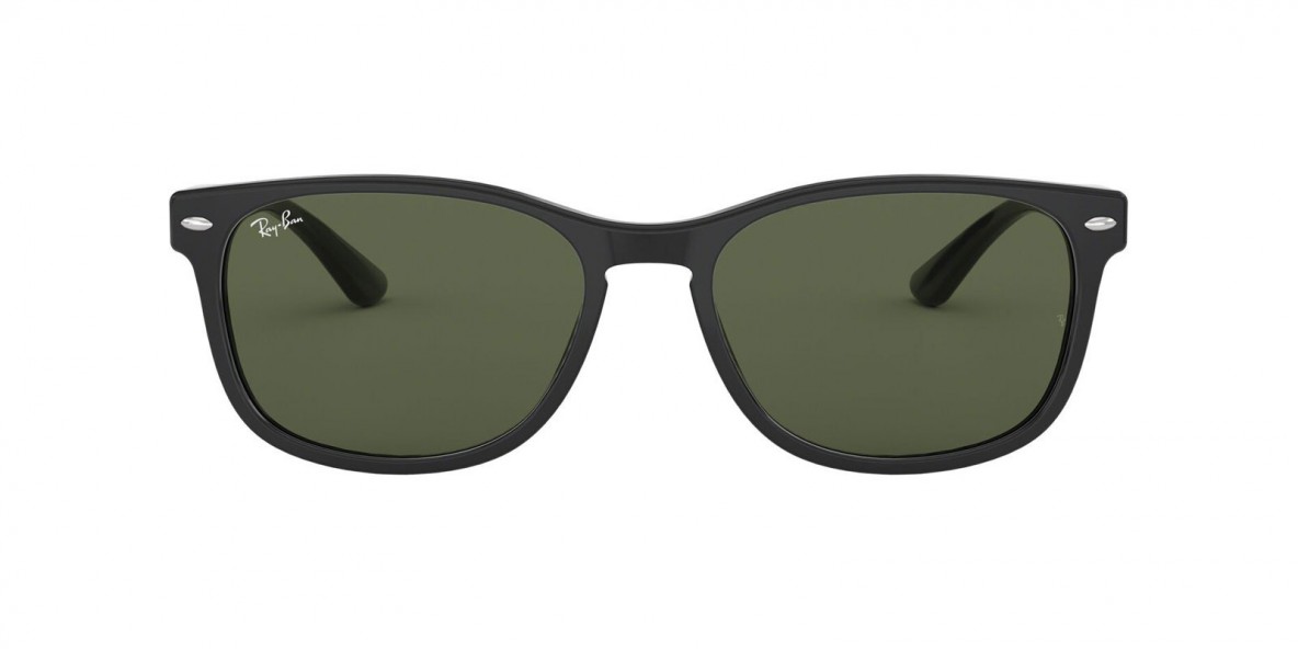 Ray-Ban RB2184 901/31 57 عینک آفتابی ریبن 2184 مربعی 57 میلی متری عدسی سبز و فریم نایلونی مشکی| عینک نور