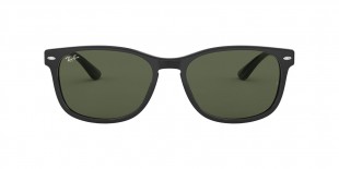 Ray-Ban RB2184 901/31 57 عینک آفتابی ریبن 2184 مربعی 57 میلی متری عدسی سبز و فریم نایلونی مشکی| عینک نور