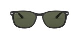 Ray-Ban RB2184 901/31 57 عینک آفتابی ریبن 2184 مربعی 57 میلی متری عدسی سبز و فریم نایلونی مشکی| عینک نور