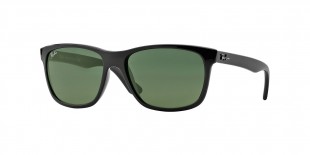 Ray Ban RB4181 601 57 عینک آفتابی ریبن 4181 مربعی 57 میلی متری عدسی سبز و فریم نایلونی مشکی| عینک نور