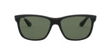 Ray Ban RB4181 601 57 عینک آفتابی ریبن 4181 مربعی 57 میلی متری عدسی سبز و فریم نایلونی مشکی| عینک نور