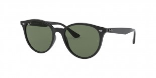 RayBan Sunglass RB4305 601/71 53 عینک آفتابی ریبن 4305 گرد 53 میلی متری عدسی سبز و فریم نایلونی مشکی| عینک نور