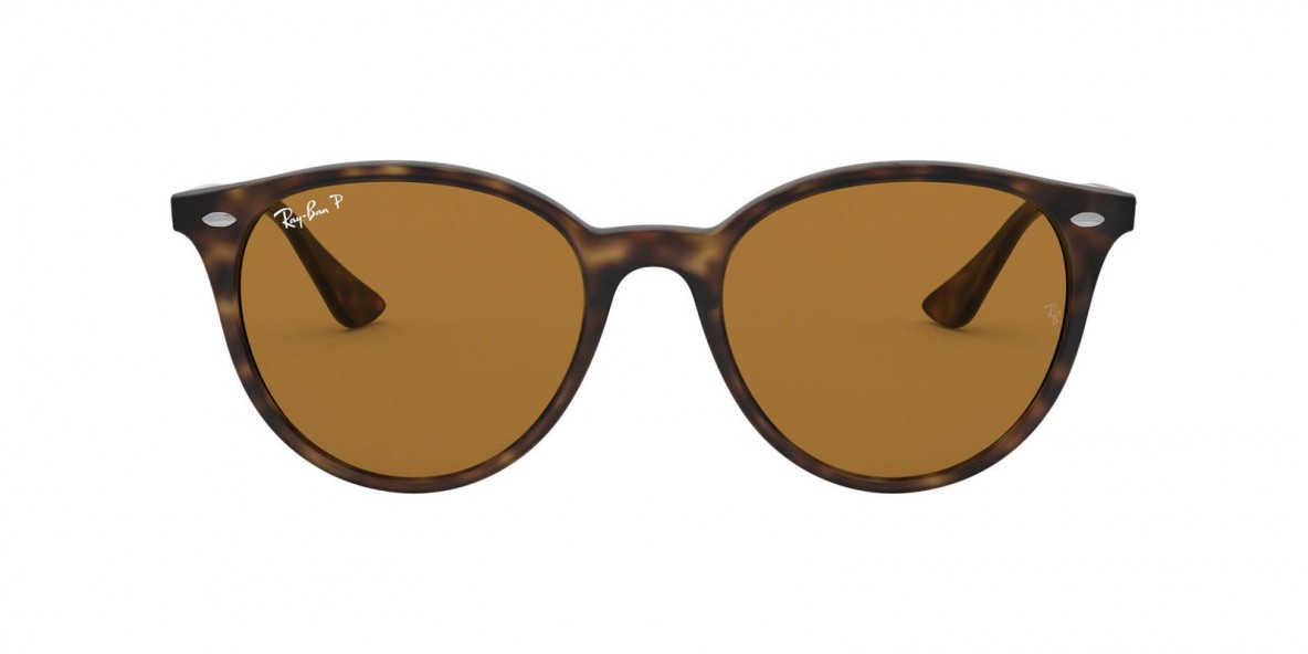 Ray Ban RB4305 710/83 53 عینک آفتابی ریبن 4305 گرد 53 میلی متری عدسی قهوه ای و فریم نایلونی هاوانا| عینک نور