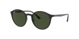 Ray Ban RB4336 601/31 50 عینک آفتابی ریبن 4336 گرد 50 میلی متری عدسی سبز و فریم نایلونی مشکی| عینک نور