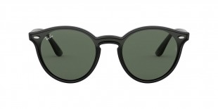 Ray Ban RB4380N 601/71 37 عینک آفتابی ریبن 4380 گرد 37 میلی متری عدسی سبز و فریم نایلونی مشکی| عینک نور