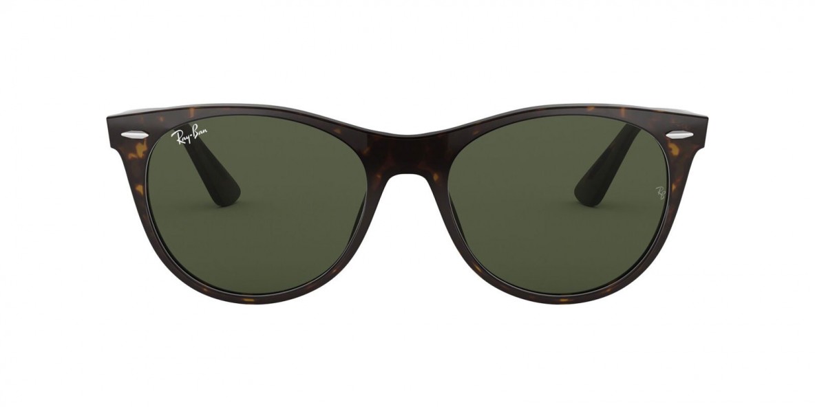 Ray Ban RB2185 902/31 55 عینک آفتابی ریبن 2185 مربعی 55 میلی متری عدسی سبز و فریم نایلونی هاوانا| عینک نور