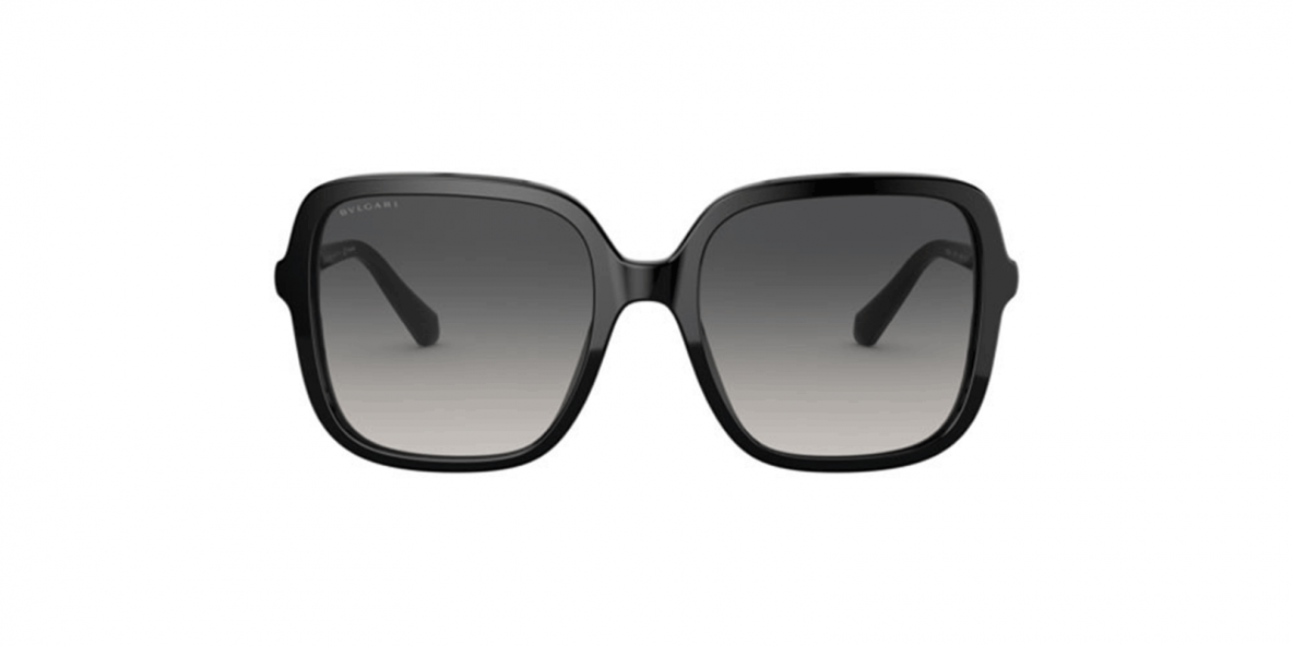 Bvlgari BV8228B 501/T3 57 عینک آفتابی بولگاری 8228 مربعی 57 میلی متری عدسی دودی و فریم نایلونی مشکی| عینک نور