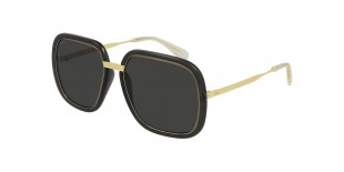 Gucci Sunglass GG0905S 001 عینک آفتابی گوچی 0905 مربعی 60 میلی متری عدسی دودی و فریم نایلونی مشکی| عینک نور