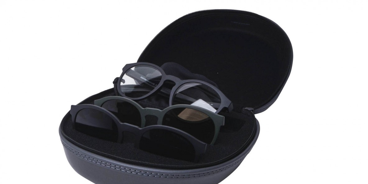 Emporio Armani EA4152 50421W 52 عینک آفتابی امپریو آرمانی 4152 کلیپسی 52 میلی متری عدسی شفاف،سبز،دودی| عینک نور