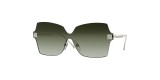 Valentino VA2049 30038E 45 عینک آفتابی ولنتینو 2049 پروانه ای 45 میلی متری عدسی سبز و فریم فلزی طلایی| عینک نور