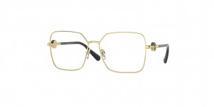Versace VE2227 10021W 59 عینک طبی ورساچه 2227 مربعی 59 میلی متری و فریم فلزی طلایی| عینک نور