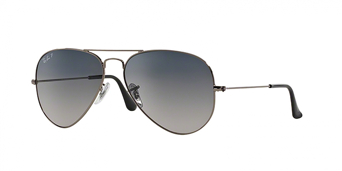 Ray-Ban 3025S 000478 58 عینک ریبن خلبانی کلاسیک پلاریزه