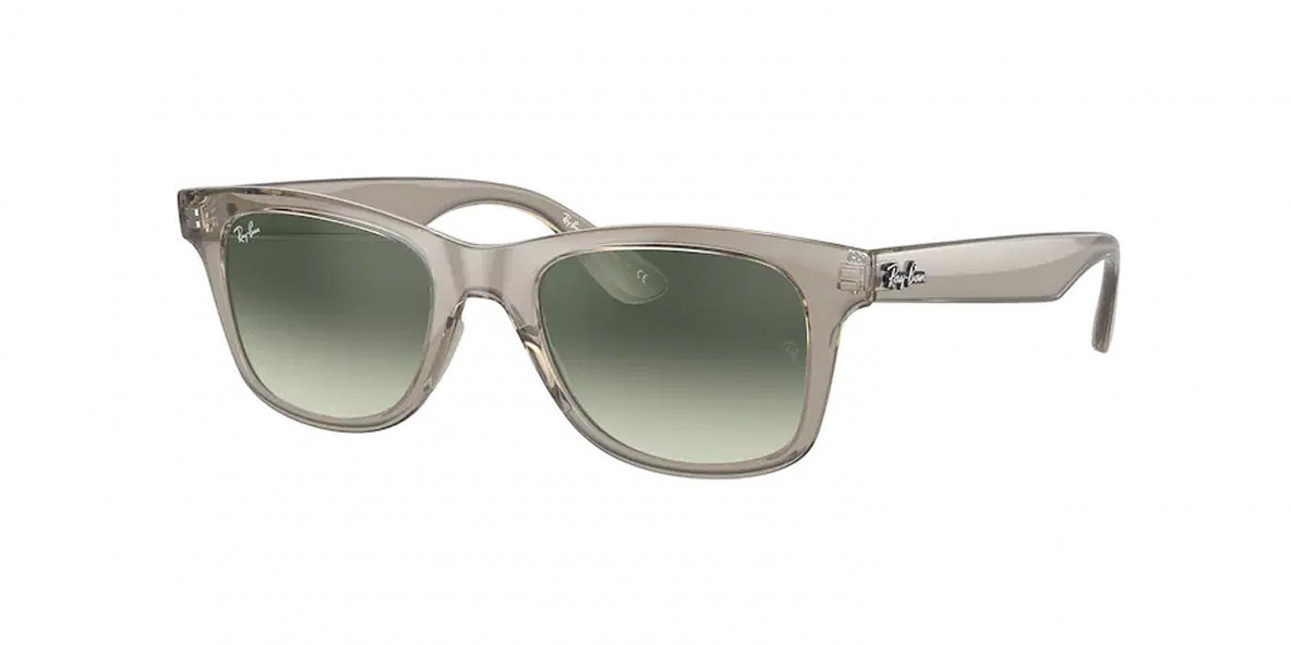 RayBan RB4640 644971 50 عینک آفتابی ریبن 4640 مربعی 50 میلی متری عدسی دودی و فریم نایلونی نوک مدادی| عینک نور