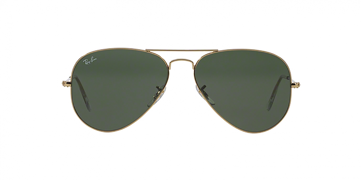 Ray-Ban 3025S 0L0205 58 عینک آفتابی خلبانی ریبن عدسی سبز