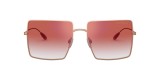 Emporio Armani EA2101 3004V0 56 عینک آفتابی امپریوآرمانی 2101 مربعی 56 میلی متری عدسی قرمز و فریم فلزی مسی| عینک نور