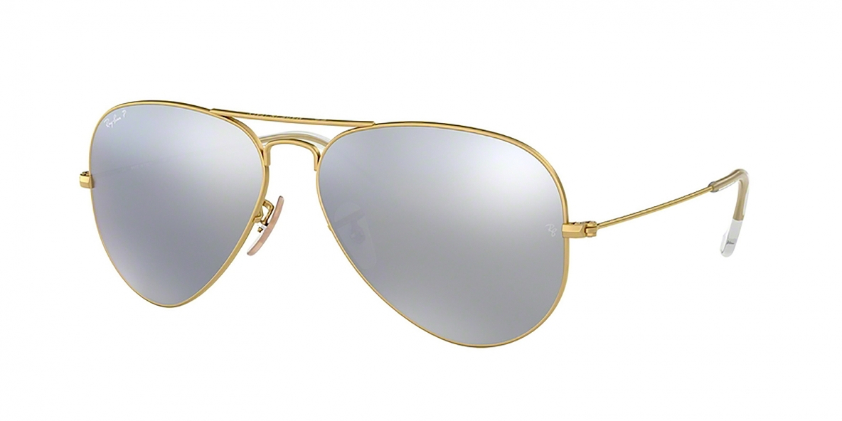 Ray-Ban 3025S 0112W3 58 عینک آفتابی خلبانی ریبن خاکستری