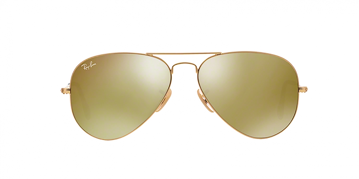 Ray-Ban 3025S 011293 58 عینک آفتابی خلبانی ریبن طلایی کلاسیک