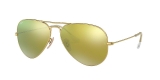 Ray-Ban 3025S 011293 58 عینک آفتابی خلبانی ریبن طلایی کلاسیک