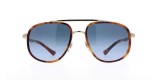 Persol PO2465S 1089Q8 57 عینک آفتابی پرسول 2465 خلبانی 57 میلی متری عدسی آبی و فریم کائوچو فلزی هاوانا| عینک نور