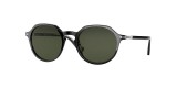 Persol PO3255S 95/31 51 عینک آفتابی پرسول 3255 پنتوس 51 میلی متری عدسی سبز و فریم نایلونی مشکی| عینک نور