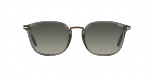 Persol PO3186S 110371 51 عینک آفتابی پرسول 3186 گرد 51 میلی متری عدسی دودی و فریم نایلونی نوک مدادی| عینک نور