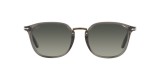 Persol PO3186S 110371 51 عینک آفتابی پرسول 3186 گرد 51 میلی متری عدسی دودی و فریم نایلونی نوک مدادی| عینک نور