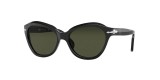 Persol PO0582S 95/31 54 عینک آفتابی پرسول 0582 پروانه ای 54 میلی متری عدسی سبز و فریم نایلونی مشکی| عینک نور