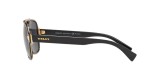 Versace Sunglass VE2199 100281 56 عینک آفتابی ورساچه 2199 مربعی 56 میلی متری عدسی دودی و فریم فلزی مشکی| عینک نور