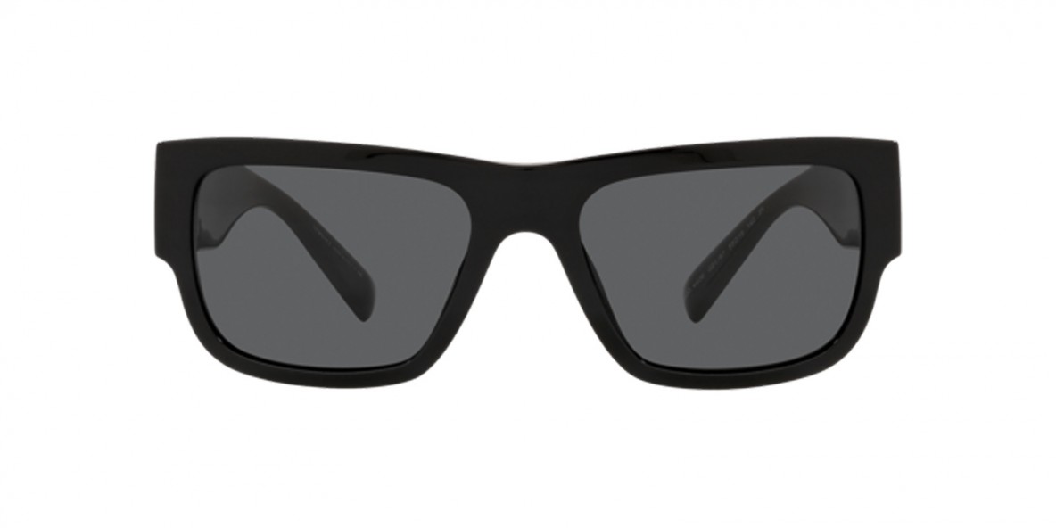 Versace VE4406 GB1/87 56 عینک آفتابی ورساچه 4406 مربعی 56 میلی متری عدسی دودی و فریم نایلونی مشکی| عینک نور