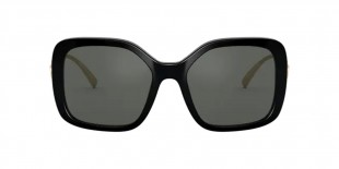 Versace VE4375 GB1/87 53 عینک آفتابی ورساچه 4375 مربعی 53 میلی متری عدسی دودی و فریم نایلونی مشکی| عینک نور