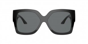 Versace VE4402 GB1/87 59 عینک آفتابی ورساچه 4402 مستطیلی 59 میلی متری عدسی دودی و فریم نایلونی مشکی| عینک نور