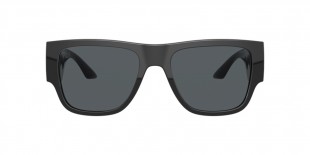 Versace VE4403 GB1/87 57 عینک آفتابی ورساچه 4403 مستطیلی 57 میلی متری عدسی دودی و فریم نایلونی مشکی| عینک نور