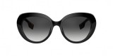 Burberry BE4298 37578G 54 عینک آفتابی بربری 4298 گربه ای 54 میلی متری عدسی دودی و فریم نایلونی مشکی| عینک نور