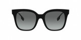 Burberry BE4328 300111 52 عینک آفتابی بربری 4328 مربعی 52 میلی متری عدسی دودی و فریم ایولین مشکی| عینک نور