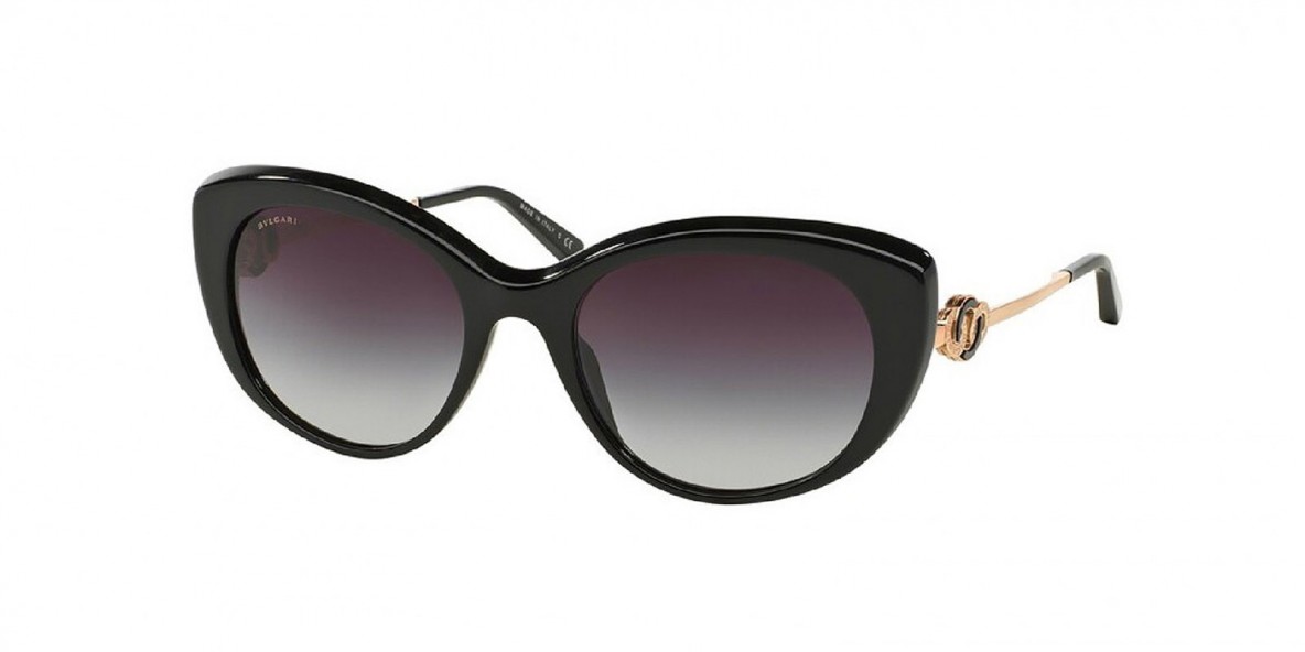 Bvlgari Sunglass 8141K 51958G 54عینک آفتابی زنانه بولگاری گربه ای