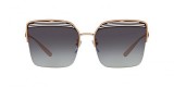 Bvlgari Sunglass 6126S 20338G 59عینک آفتابی زنانه بولگاری مربعی