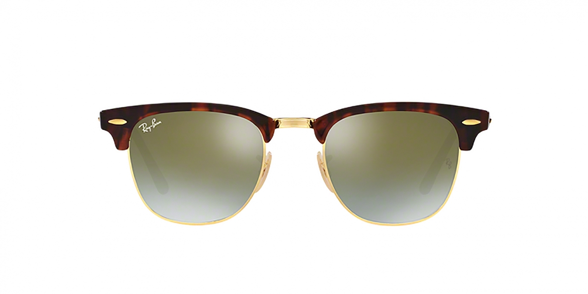 Ray-Ban RB3016 990/9J 49 عینک ریبن کلاب مستر قهوه ای هاوانا