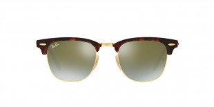 Ray-Ban RB3016 990/9J 49 عینک ریبن کلاب مستر قهوه ای هاوانا