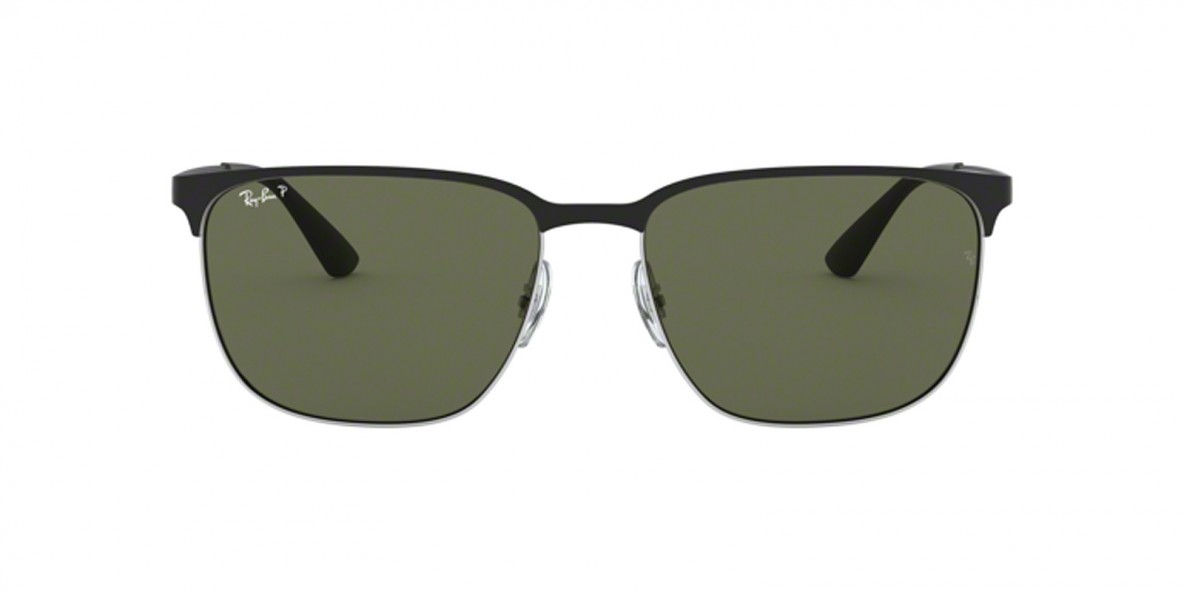 Ray-Ban 3569S 90049A 59 عینک آفتابی زنانه مردانه ریبن مربعی 