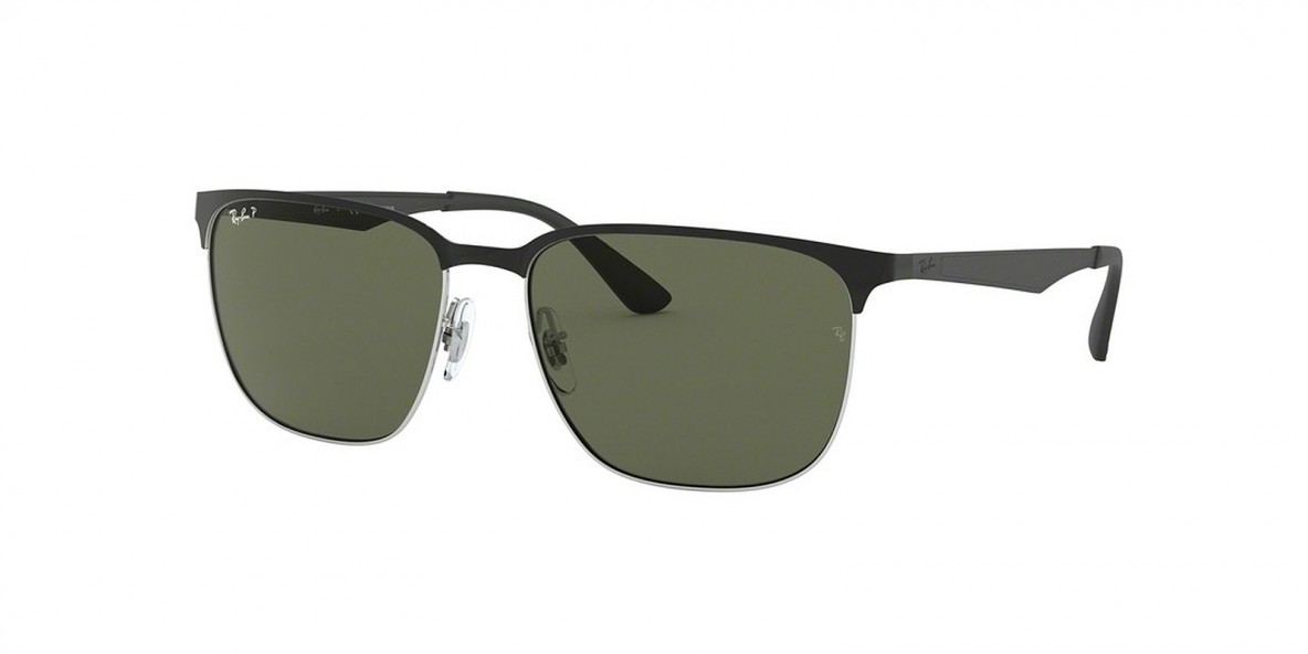 Ray-Ban 3569S 90049A 59 عینک آفتابی زنانه مردانه ریبن مربعی 