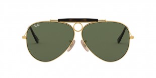 Ray-Ban 3138S 000181 62 عینک آفتابی زنانه مردانه ریبن خلبانی