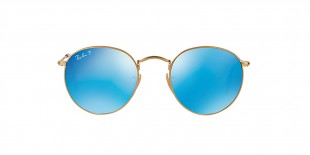 Ray-Ban 3447S 01124L 50 عینک آفتابی مردانه زنانه گرد ریبن 