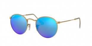 Ray-Ban 3447S 01124L 50 عینک آفتابی مردانه زنانه گرد ریبن 