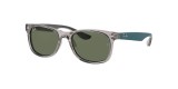 RayBan RB9052S 707071 48عینک آفتابی ریبن 9052 مربعی 48 میلی متری عدسی سبز و فریم نیو ویفرر نوک مدادی| عینک نور