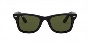 RayBan RB4340 601/58 50عینک آفتابی ریبن 4340 مربعی 50 میلی متری عدسی سبز و فریم ویفرر مشکی| عینک نور